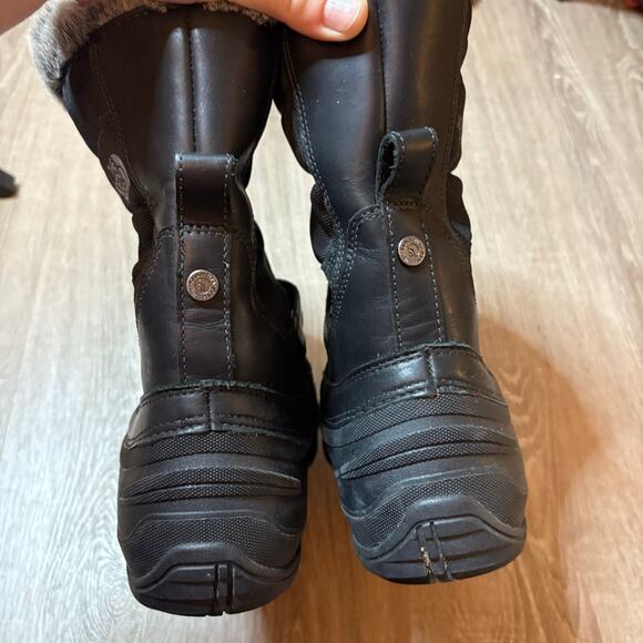 The North Face Nuptse Purna Faux Fur Winter Boots Black TB1Y AWMP 002 Women’s 11 - Picture 5 of 7